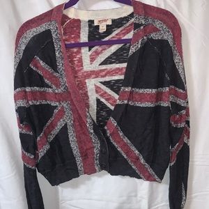 Union Jack Long Sleeve Arizona Cardigan